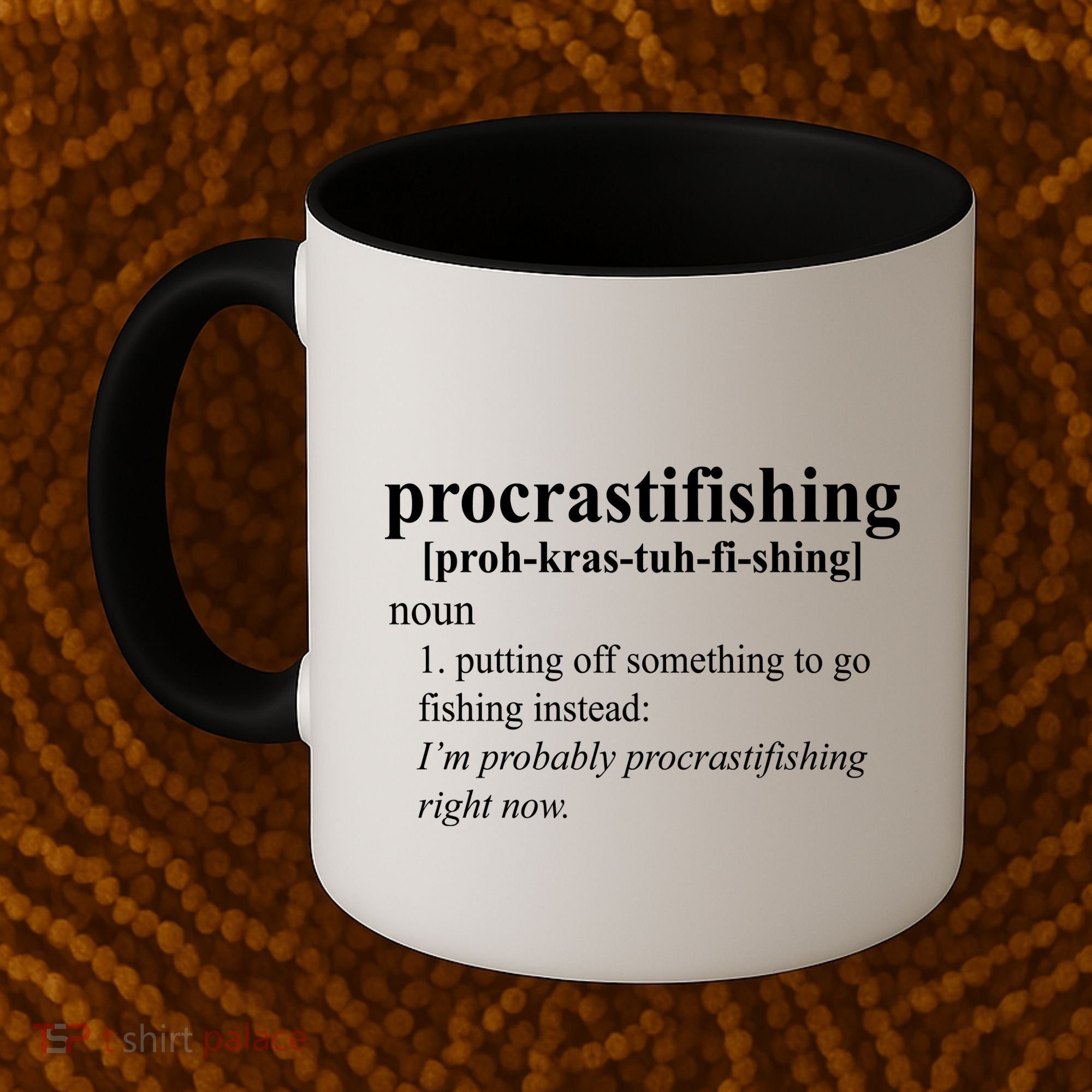 Procrastifishing Definition Coffee Mug