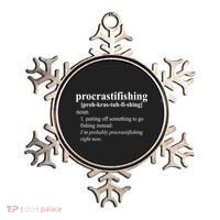 Procrastifishing Definition Ornament thumb 0