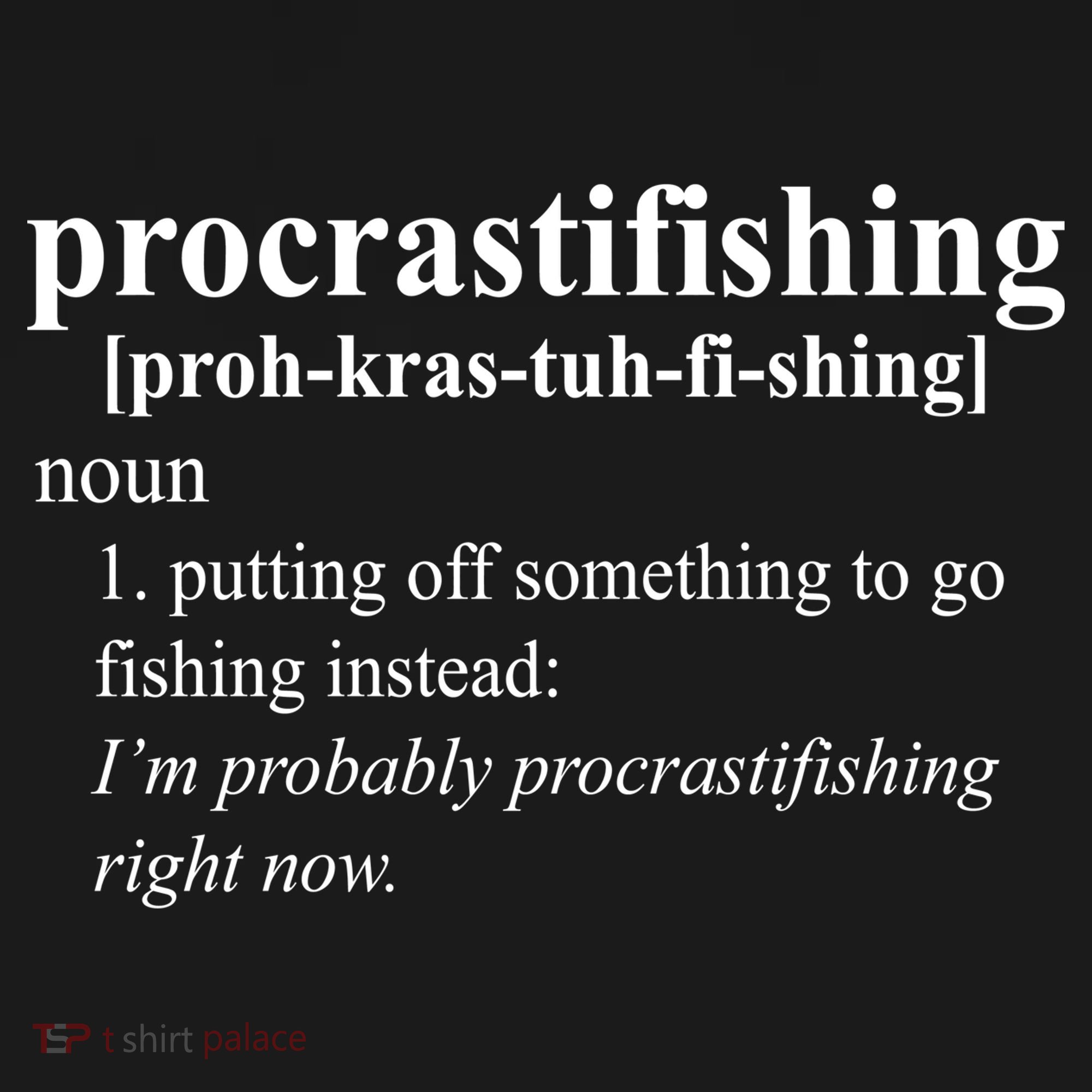 Procrastifishing Definition Ornament