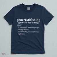 Procrastifishing Definition T-Shirt thumb 5