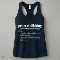 Procrastifishing Definition Women's Tank Top thumb 3