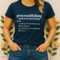 Procrastifishing Definition Women's T-Shirt thumb 2