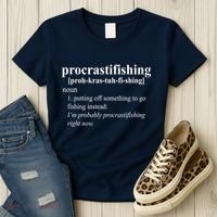 Procrastifishing Definition Women's T-Shirt thumb 3