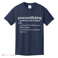 Procrastifishing Definition Kids T-Shirt thumb 0
