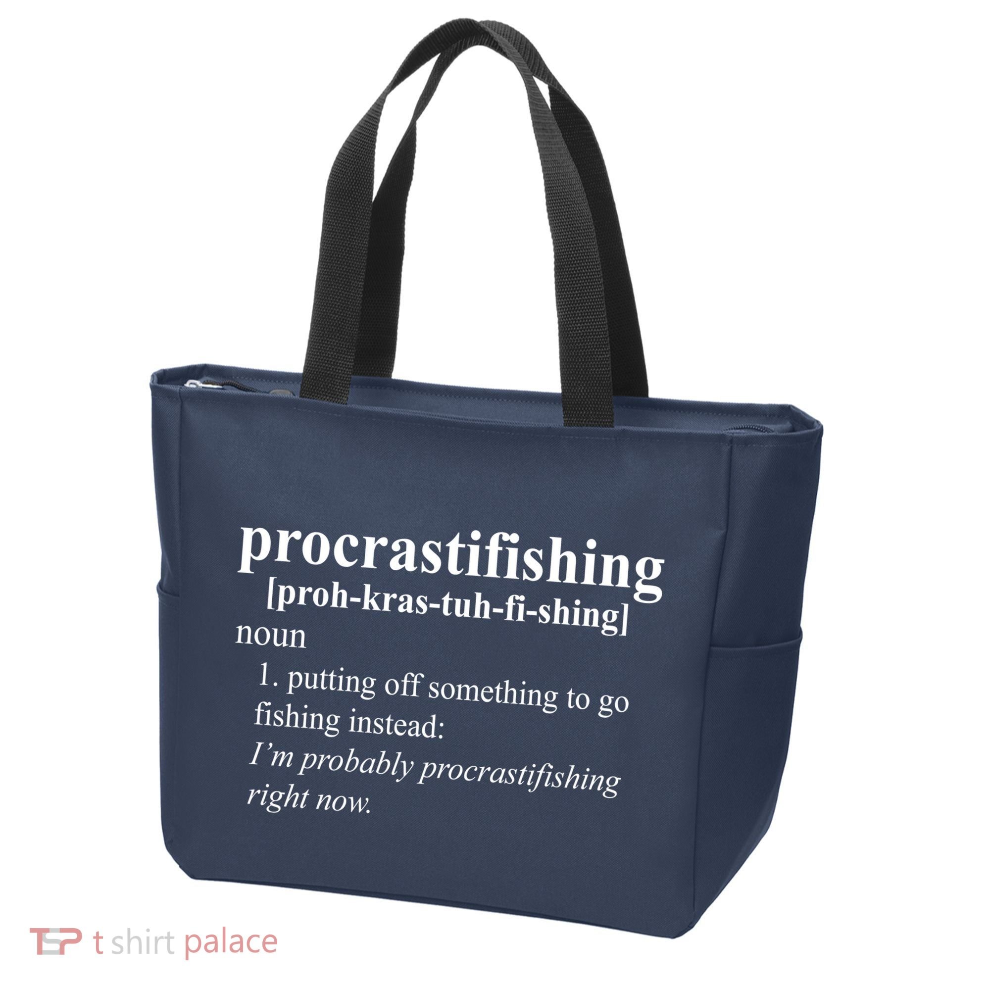 Procrastifishing Definition Tote Bag