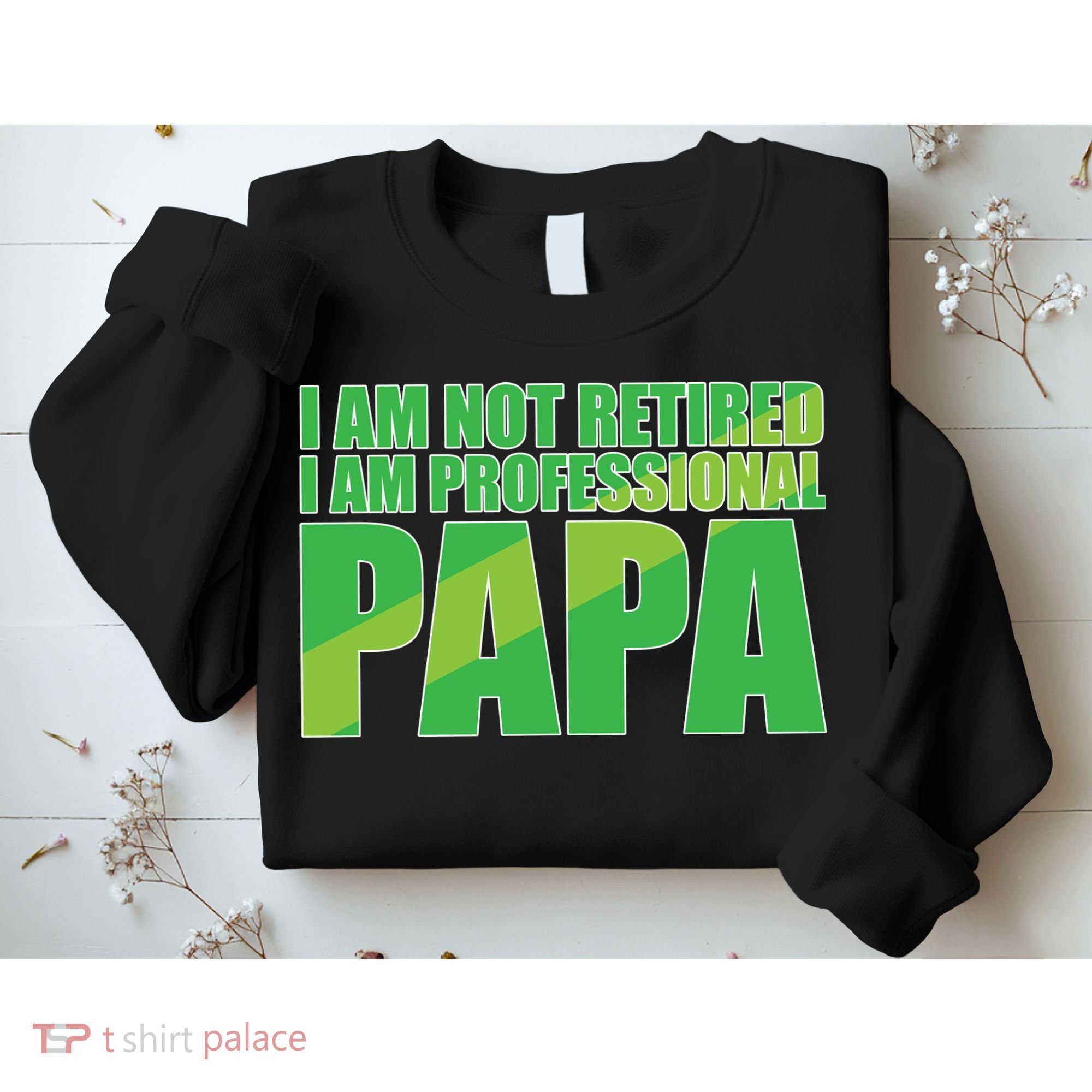 Professional Papa Im Not Retired Sweatshirt
