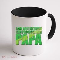 Professional Papa Im Not Retired Coffee Mug thumb 1