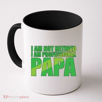 Professional Papa Im Not Retired Coffee Mug