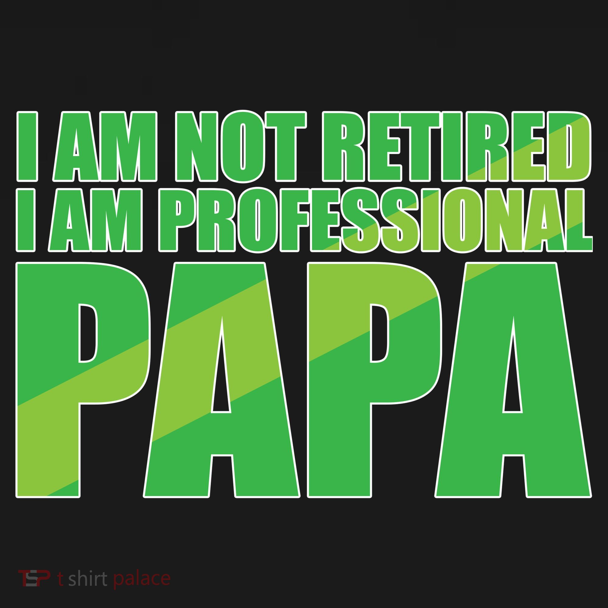 Professional Papa Im Not Retired Mousepad