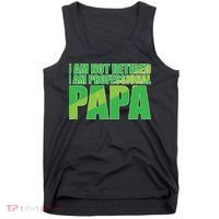 Professional Papa Im Not Retired Tank Top thumb 0