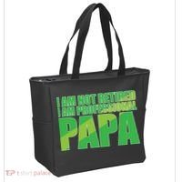Professional Papa Im Not Retired Tote Bag thumb 2