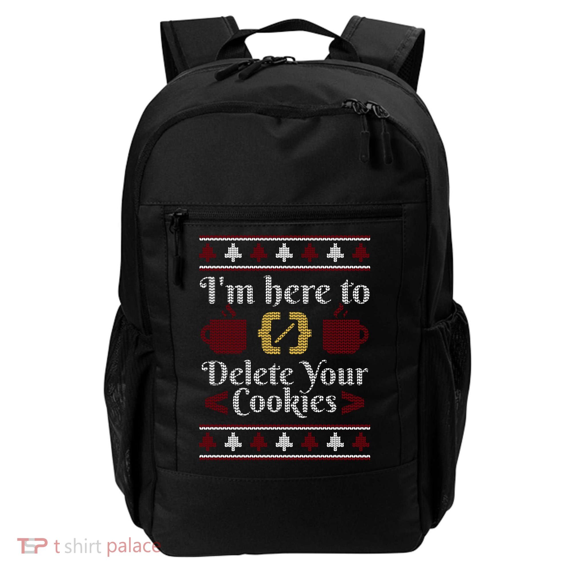 Programmer Ugly Christmas Sweater Backpack