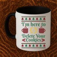 Programmer Ugly Christmas Sweater Coffee Mug thumb 2