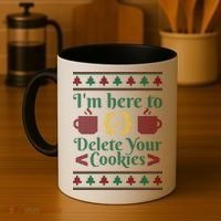 Programmer Ugly Christmas Sweater Coffee Mug thumb 4