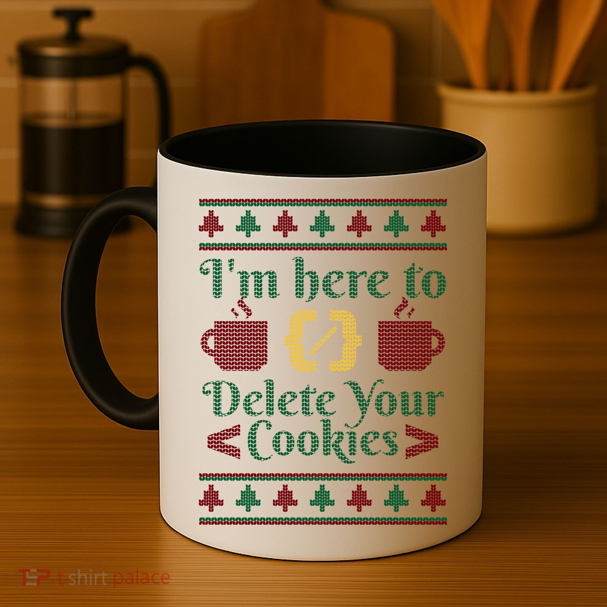 Programmer Ugly Christmas Sweater Coffee Mug