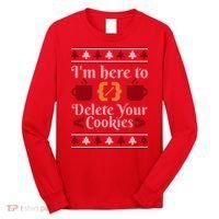 Programmer Ugly Christmas Sweater Long Sleeve Shirt thumb 0
