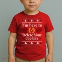 Programmer Ugly Christmas Sweater Toddler T-Shirt thumb 2