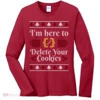 Programmer Ugly Christmas Sweater Women's Long Sleeve Shirt thumb 0