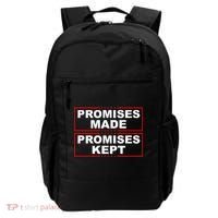 Promises Made Promises Kept Donald Trump Backpack thumb 0