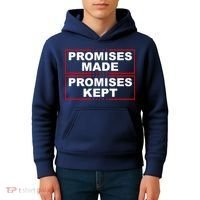 Promises Made Promises Kept Donald Trump Kids Hoodie thumb 4