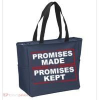 Promises Made Promises Kept Donald Trump Tote Bag thumb 2