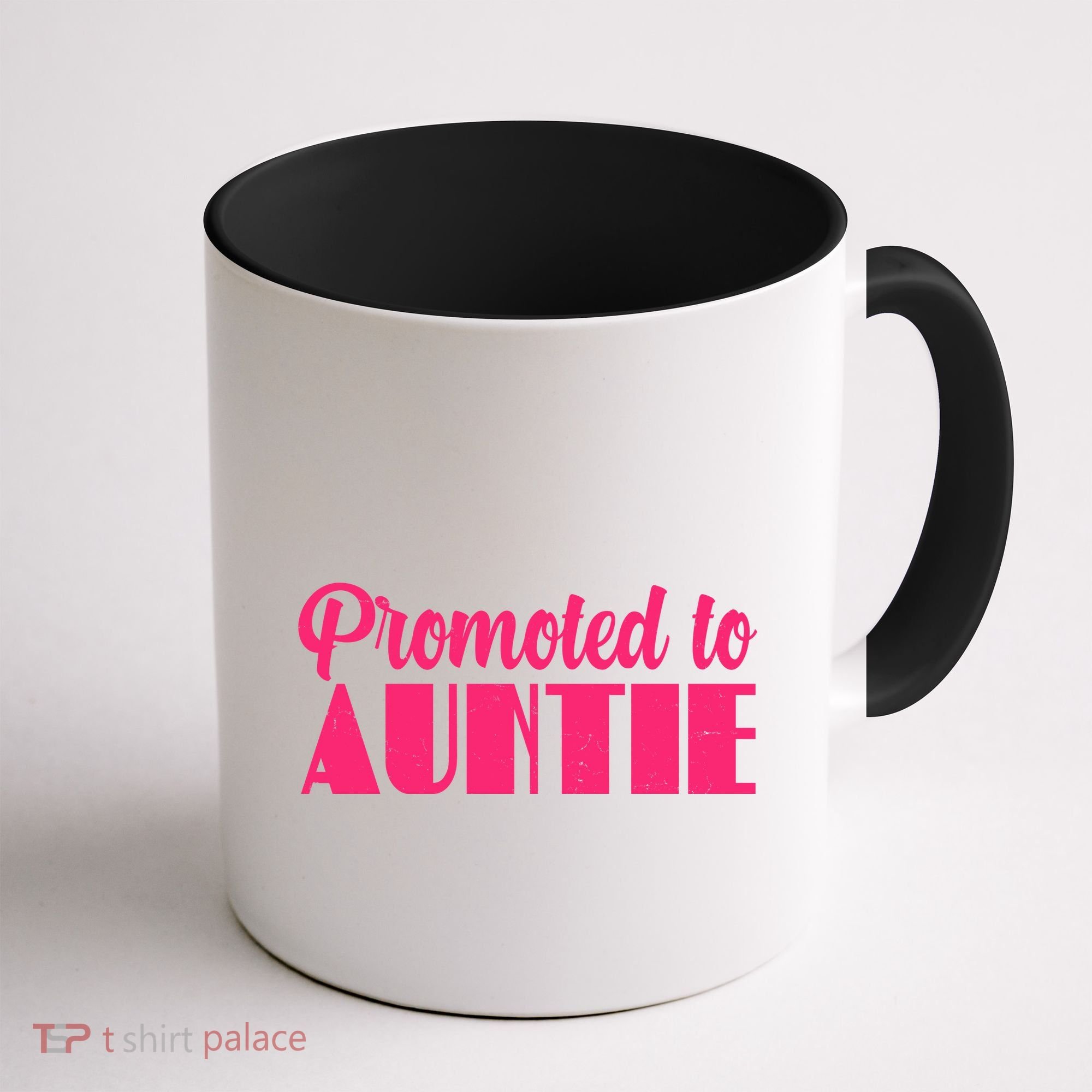 Promoted To Auntie New Baby Niece Nephew Coffee Mug