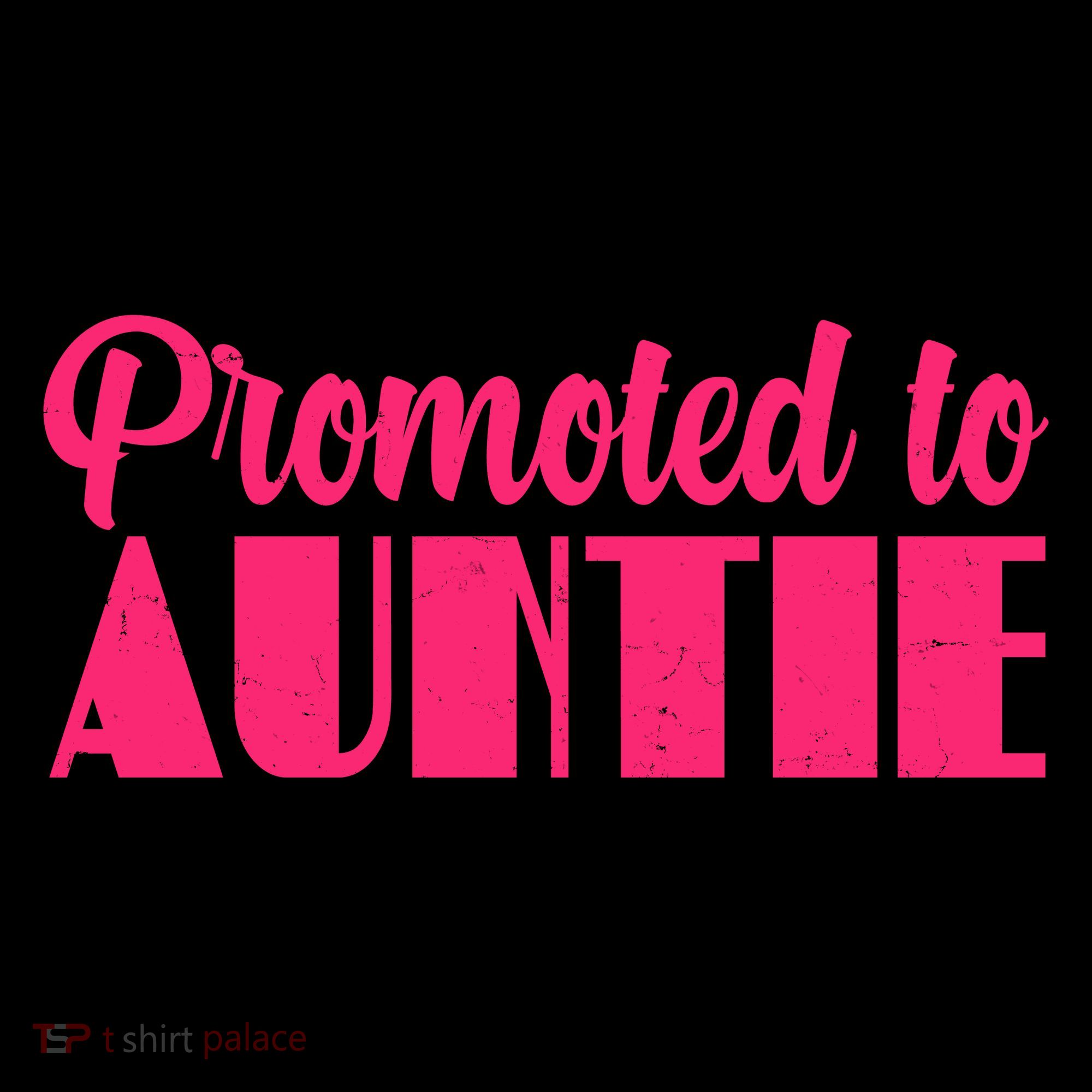 Promoted To Auntie New Baby Niece Nephew Coffee Mug