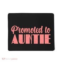 Promoted To Auntie New Baby Niece Nephew Mousepad thumb 0