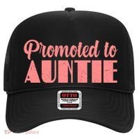 Promoted To Auntie New Baby Niece Nephew Hat thumb 0