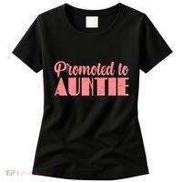 Promoted To Auntie New Baby Niece Nephew Women's T-Shirt thumb 0