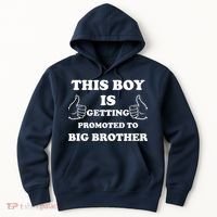 Promoted To Big Brother Hoodie thumb 0