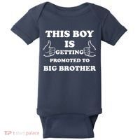 Promoted To Big Brother Baby Bodysuit thumb 0