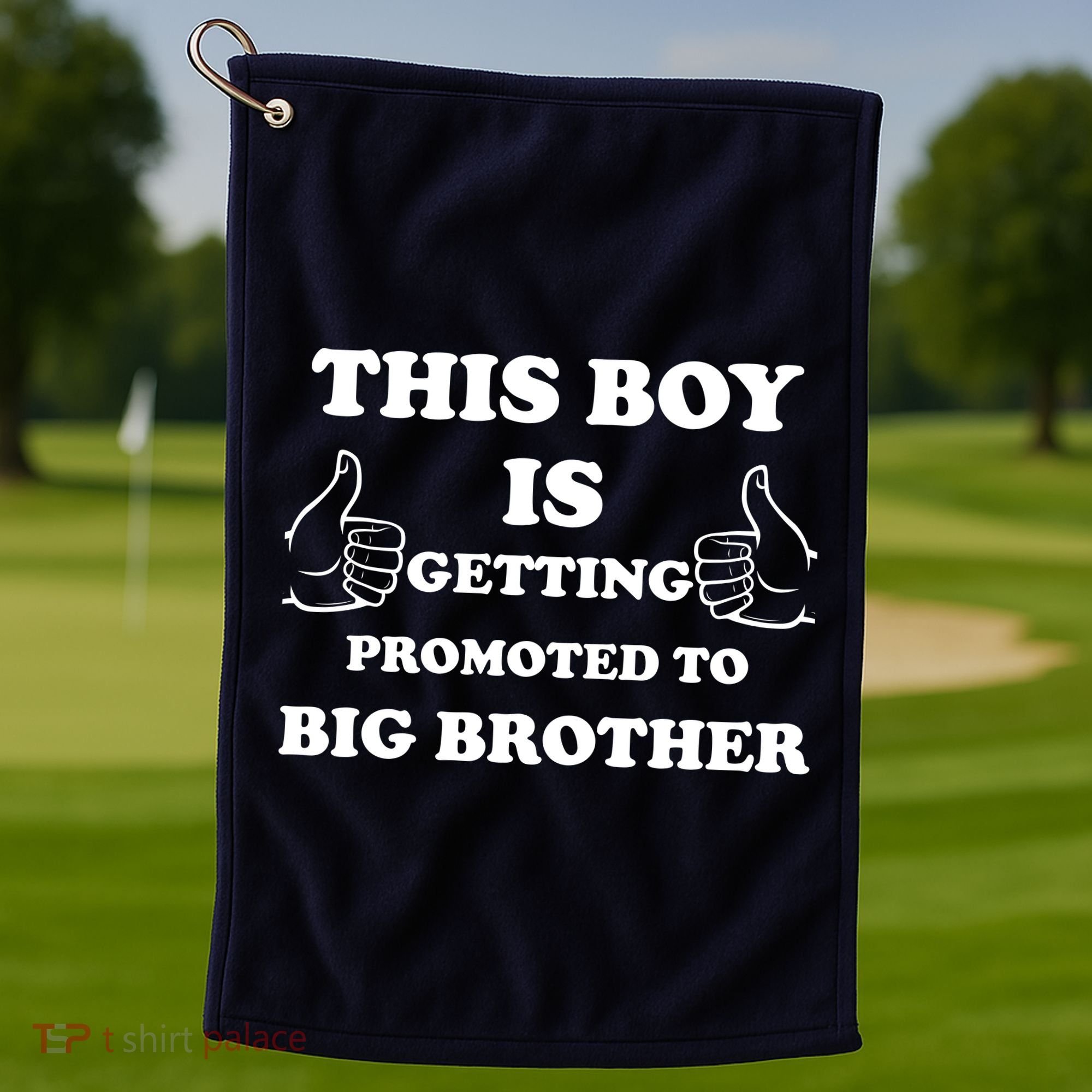 Promoted To Big Brother Golf Towel