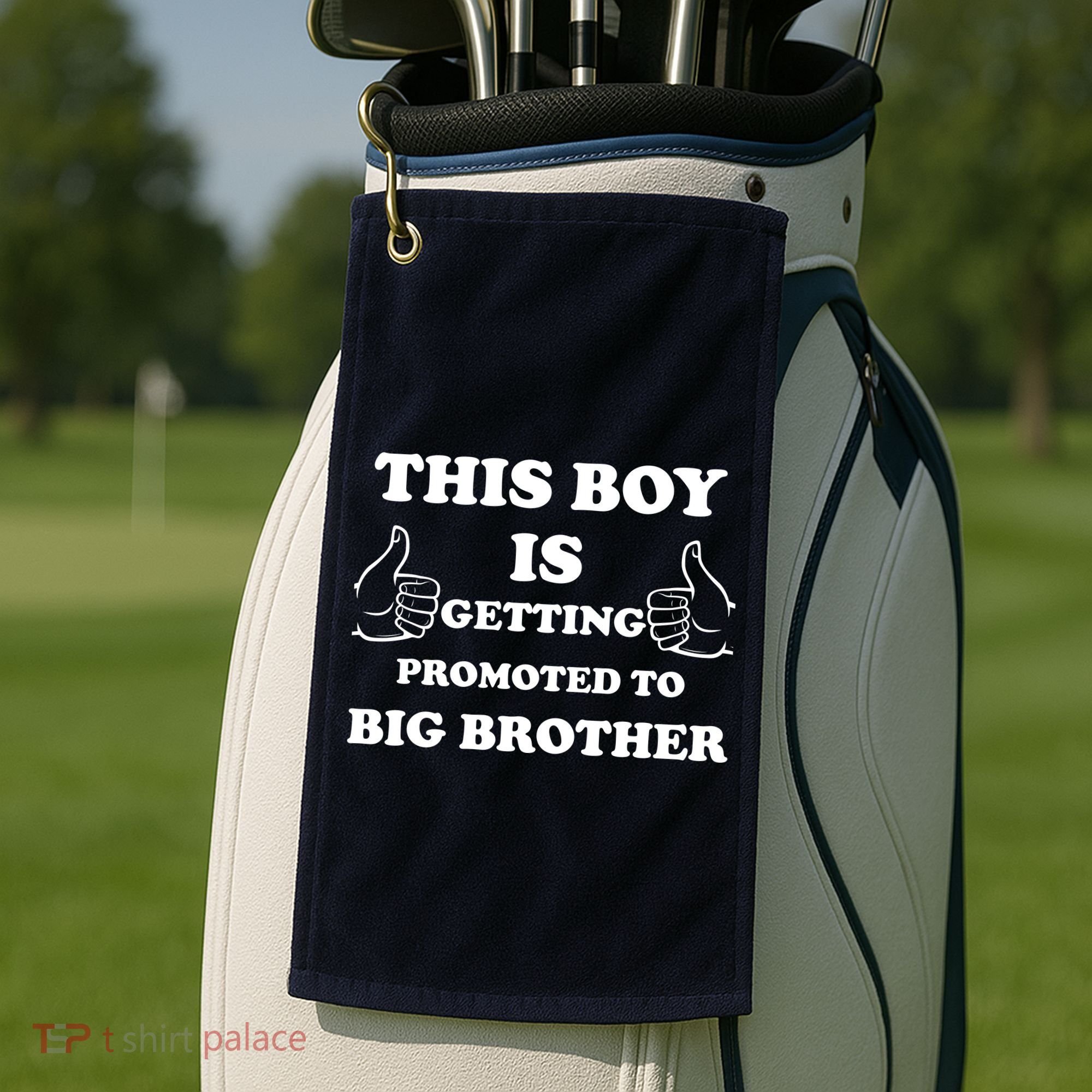Promoted To Big Brother Golf Towel