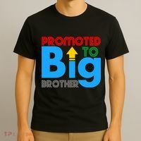 Promoted To Big Brother Colorful Logo T-Shirt thumb 3