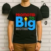 Promoted To Big Brother Colorful Logo T-Shirt thumb 6