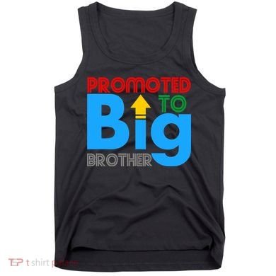 Promoted To Big Brother Colorful Logo Tank Top