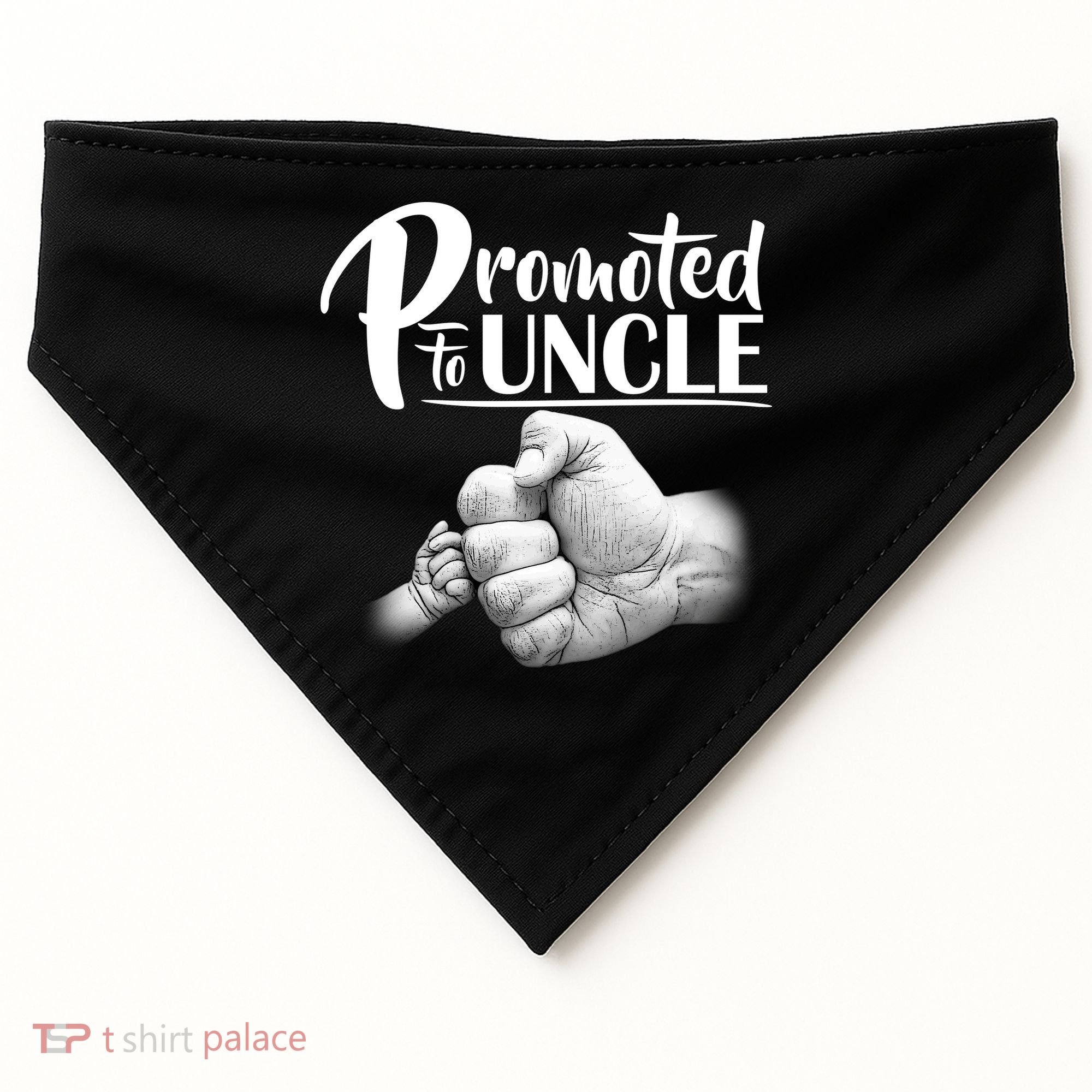 Promoted To Uncle USA-Made Doggie Bandana