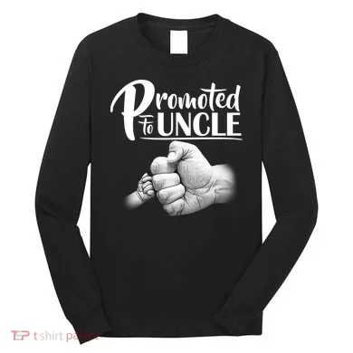 Promoted To Uncle Long Sleeve Shirt