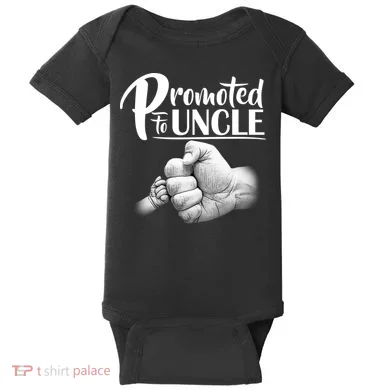 Promoted To Uncle Baby Bodysuit