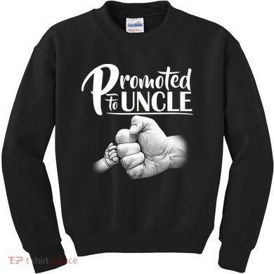 Promoted To Uncle Kids Sweatshirt