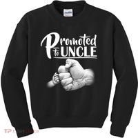 Promoted To Uncle Kids Sweatshirt thumb 0