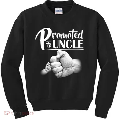 Promoted To Uncle Kids Sweatshirt
