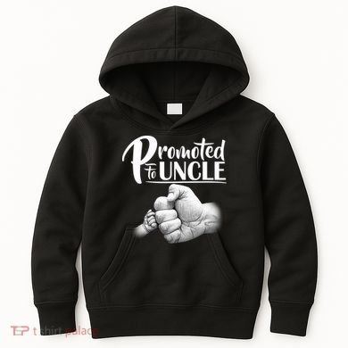 Promoted To Uncle Kids Hoodie