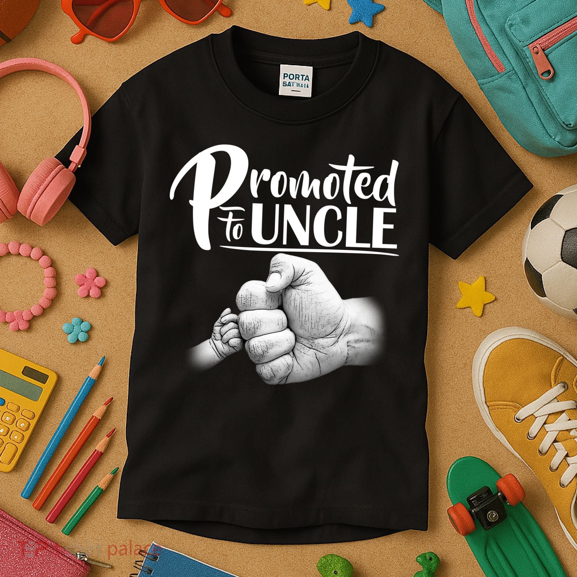 Promoted To Uncle Kids T-Shirt
