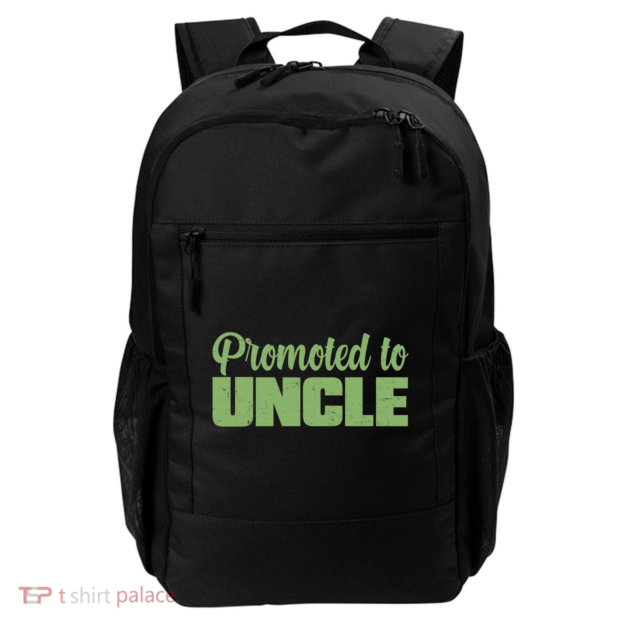 Promoted to Uncle New Baby Niece Nephew  Backpack