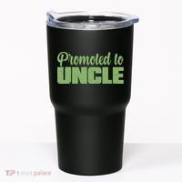 Promoted to Uncle New Baby Niece Nephew  Tumbler thumb 0