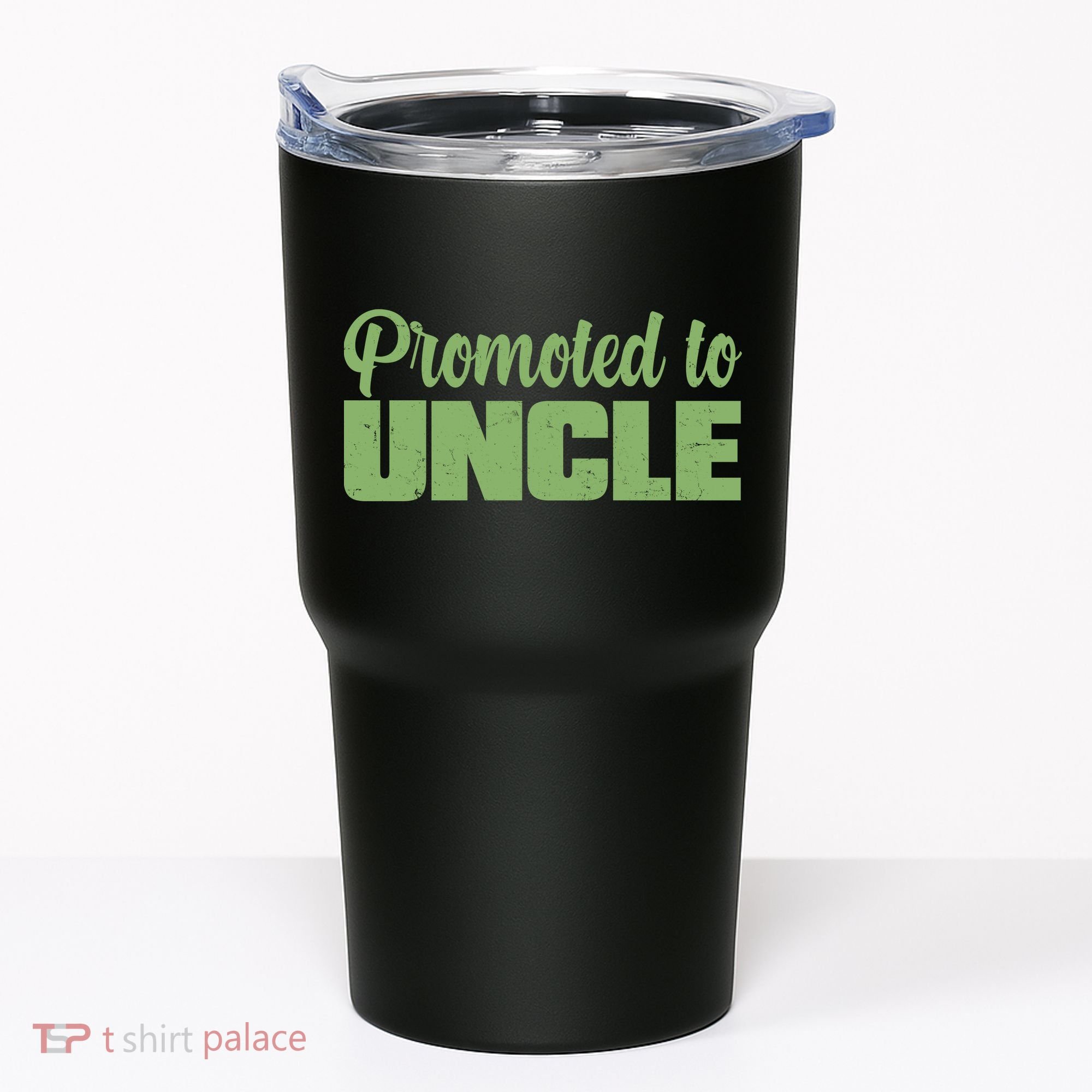 Promoted to Uncle New Baby Niece Nephew  Tumbler