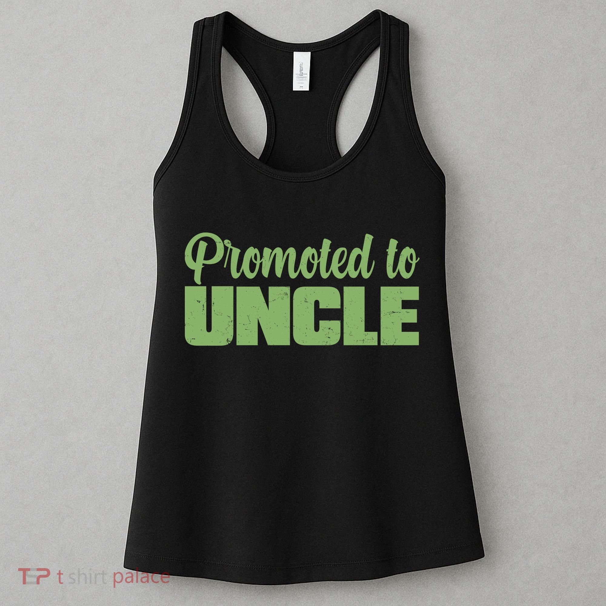 Promoted to Uncle New Baby Niece Nephew  Women's Tank Top