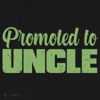 Promoted to Uncle New Baby Niece Nephew  Kids Long Sleeve Shirt thumb 2